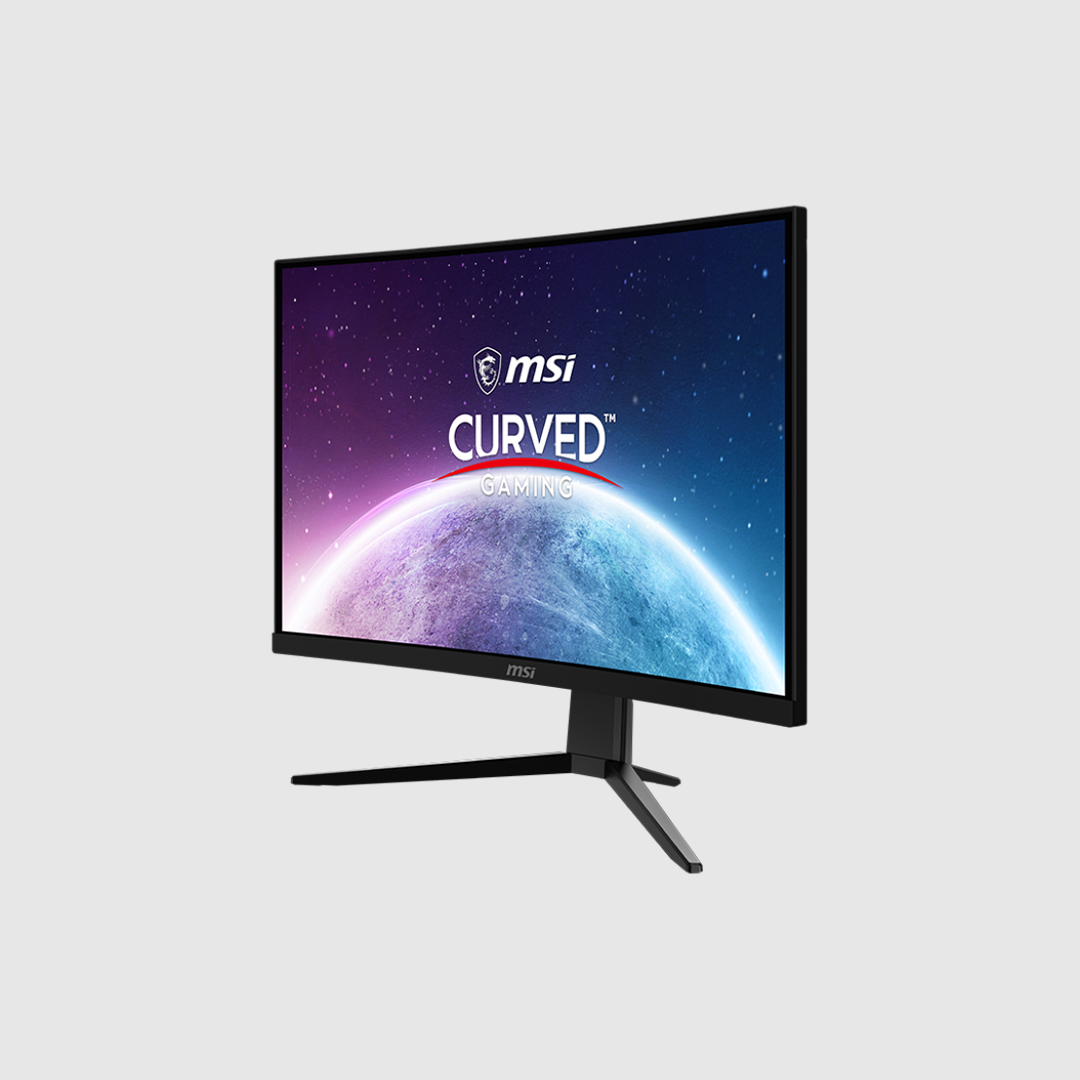 MSI G2422C, 24 Curved Gaming Monitor, 1920 x 1080 (FHD), VA, 1 ms, 170 Hz, FreeSync Premium, HDMI, DP Port - Includes Wireless Mouse + Mouse Pad