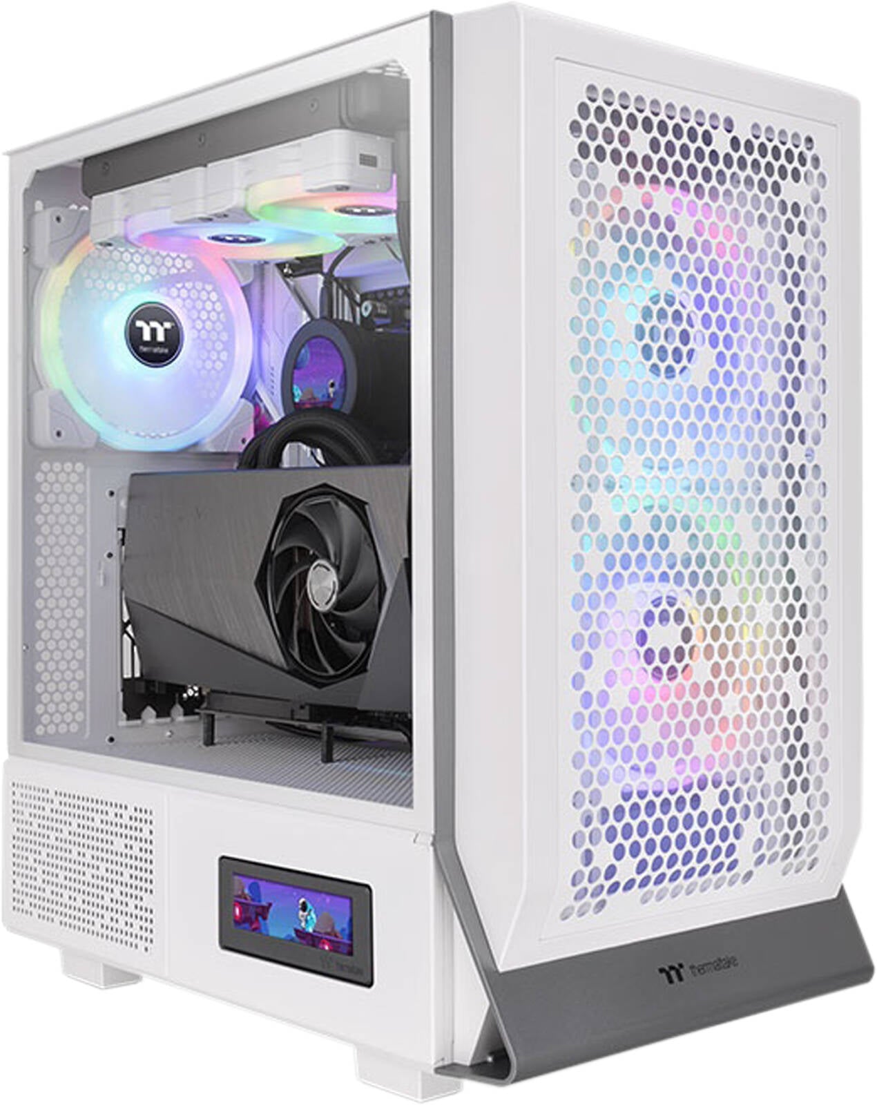 Ceres 300 TG Gaming PC - AMD Ryzen 5 7600X 6 Cores 12 Threads, NVIDIA RTX 4070 12GB, 32GB DDR5 RAM 6000MHz,1TB SSD Gen 4, 850W 80 PLUS Gold PSU, 240mm Liquid Cooler, Wi-Fi + BT
