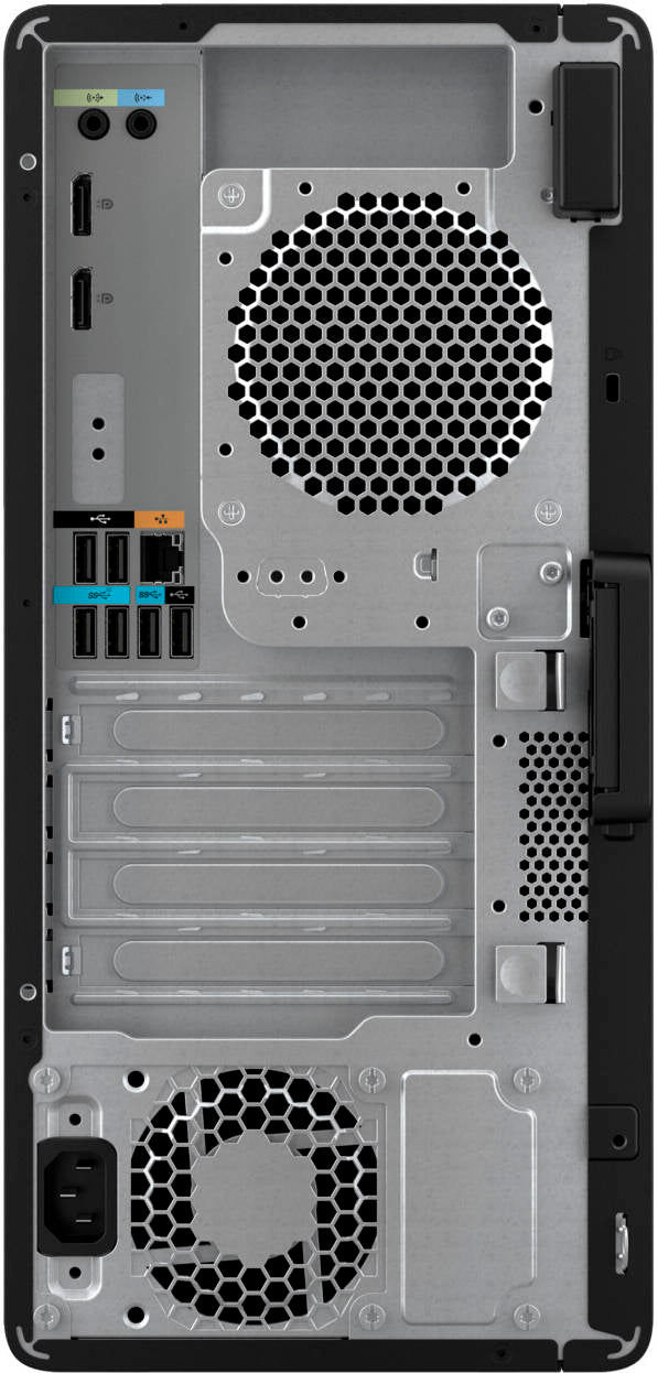 HP Z2 G9 Tower Workstation Desktop PC, Intel Core i7-14700K, 32GB DDR5 RAM, 2TB SSD + 1TB 3.5" HDD, NVIDIA T1000 8GB Graphics, HP USB 320K KB + Wired 320M Mouse, Win 11 Pro, Black | HP Z2-G9-32