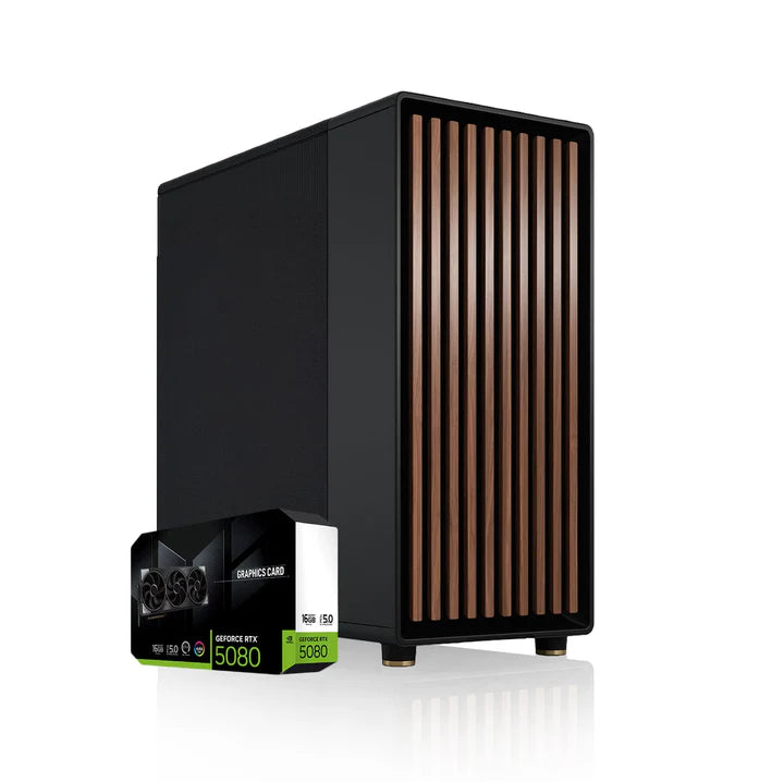 First Wave RenderSonic Pro 9 Workstation PC – Rendering Edition | AMD Ryzen 9 9950X | NVIDIA RTX 5080 16GB Graphics | WiFi | Windows 11 Pro | Professional Rendering Workstation | 2-Year Warranty