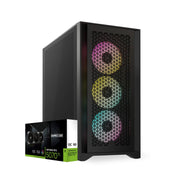 First Wave Reaper Workstation PC–Intel Core i7 14th Gen-14700KF, 16GB RTX GPU, DDR5 6000MHz RAM, 1TB NVMe SSD,1TB SATA SSD,Liquid Cooling,WiFi,High-Performance Gaming & Streaming