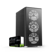 First Wave FusionForce U9 Workstation PC – 3D Design & Animation Edition – Intel® Core™ Ultra 9 285K, RTX 5080 16GB Graphics, DDR5 RAM, 2TB SSD (1TB NVMe + 1TB SATA), WiF, Win 11 Pro