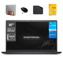 Dell Student Laptop Inspiron 3520, 12th Generation Intel i3-1215U, Win11 Pro, HD Webcam, 15.6 Display (Free Bundle 1st Wave Laptop Stand + Wireless Mouse + Mouse pad + Antivirus)