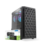 First Wave ThunderStrike Gaming PC – Intel Core Ultra 5 - 245KF, 8GB RTX 5060 Graphics, DDR5 RGB RAM, 2TB SSD (1TB NVMe + 1TB SATA), WiFi, ARGB Cooling, Windows 11 Pro, 2Y Warranty