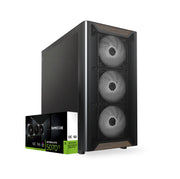 First Wave OmegaStrike Workstation PC – Rendering Edition – Intel Core i9-14900KF, RTX 5070 Ti 16GB Graphics, 32GB DDR5 RAM, SSD (1TB NVMe Gen4+1TB SATA), WiFi, Windows 11 Pro, 2Y Warranty