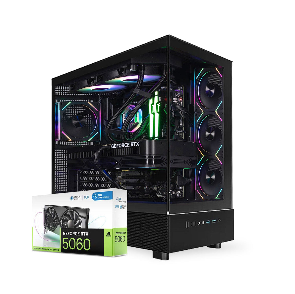 First Wave HoloStream Gaming PC – Intel Core Ultra 7 265KF | NVIDIA RTX 5060 8GB Graphics