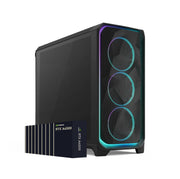 First Wave Singularity Workstation PC–Machine Learning Edition–AMD Ryzen Threadripper PRO 7965WX, RTX 24GB GDDR6 Graphics, DDR5 RAM, 2TB SSD(1TB NVMe SSD+1TB SATA),WiFi,Win 11 PRO, 2Y Wty