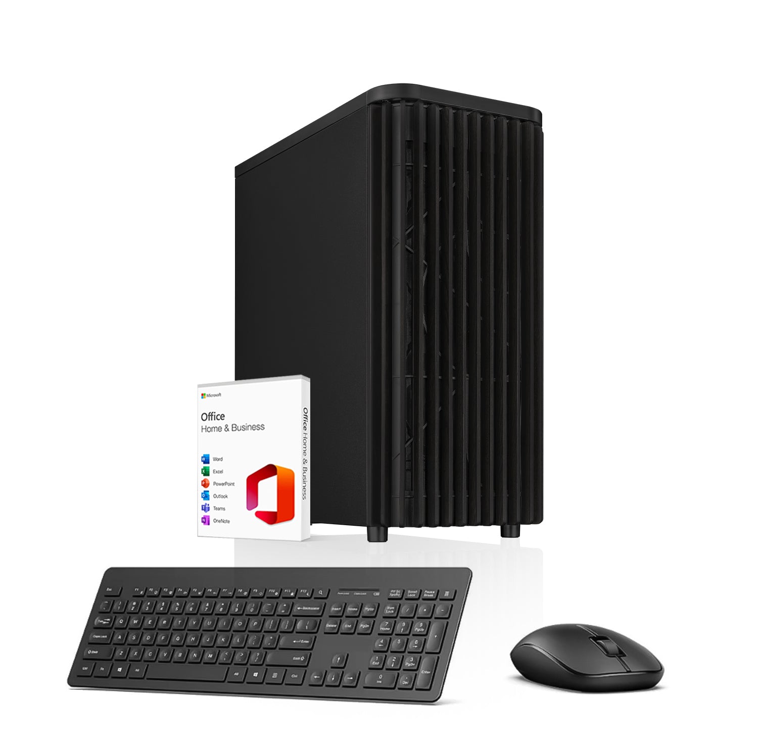 First Wave FocusRig Business Desktop PC – 13th Gen Intel i9-13900K | DDR5 5600 RAM | 1TB NVMe SSD + 1TB SATA SSD | Windows 11 Pro | 3-Year Warranty | Includes MS Office, Keyboard & Mouse