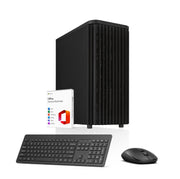 First Wave FocusRig Business Desktop PC – 13th Gen Intel i9-13900K | DDR5 5600 RAM | 1TB NVMe SSD + 1TB SATA SSD | Windows 11 Pro | 3-Year Warranty | Includes MS Office, Keyboard & Mouse