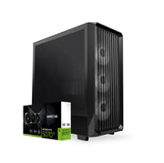 First Wave EchelonX-9 Workstation PC – Rendering Edition – AMD Ryzen 9-9900X, RTX 5070 Ti 16GB Graphics, DDR5 RAM, 2TB SSD (1TB NVMe SSD+1TB SATA), WiFi, Windows 11 Pro, 2Y Warranty