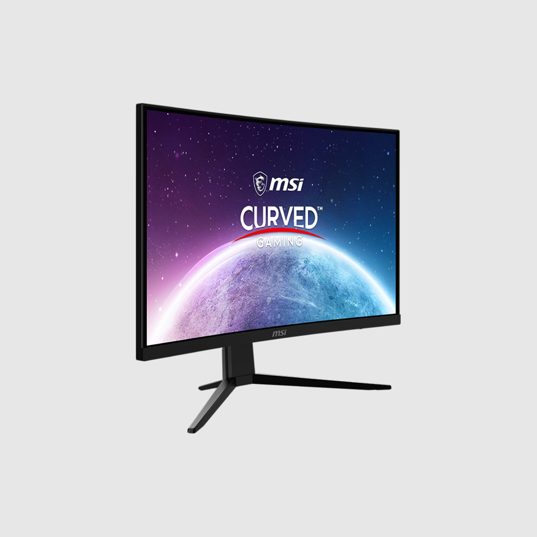 MSI G2422C, 24 Curved Gaming Monitor, 1920 x 1080 (FHD), VA, 1 ms, 170 Hz, FreeSync Premium, HDMI, DP Port - Includes Wireless Mouse + Mouse Pad
