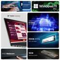 Dell Business Laptop Latitude 3550 - Includes 1st Wave Laptop Stand + 12 in 1 HUB Adapter + Mouse + Antivirus + Mouse Pad | 13th Gen Intel Core i7-1355U, Windows 11 Pro (Upgrade)