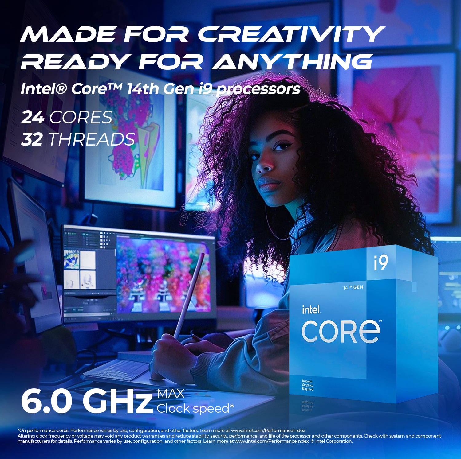 First Wave Blackstar Workstation PC – Intel Core i9-14900KF, RTX 5070 Ti Graphics, DDR5 RAM, 2TB SSD (1TB NVMe Gen4 + 1TB SATA), WiFi, 360mm ARGB Liquid Cooling, Windows 11 Pro, 2Y Warranty