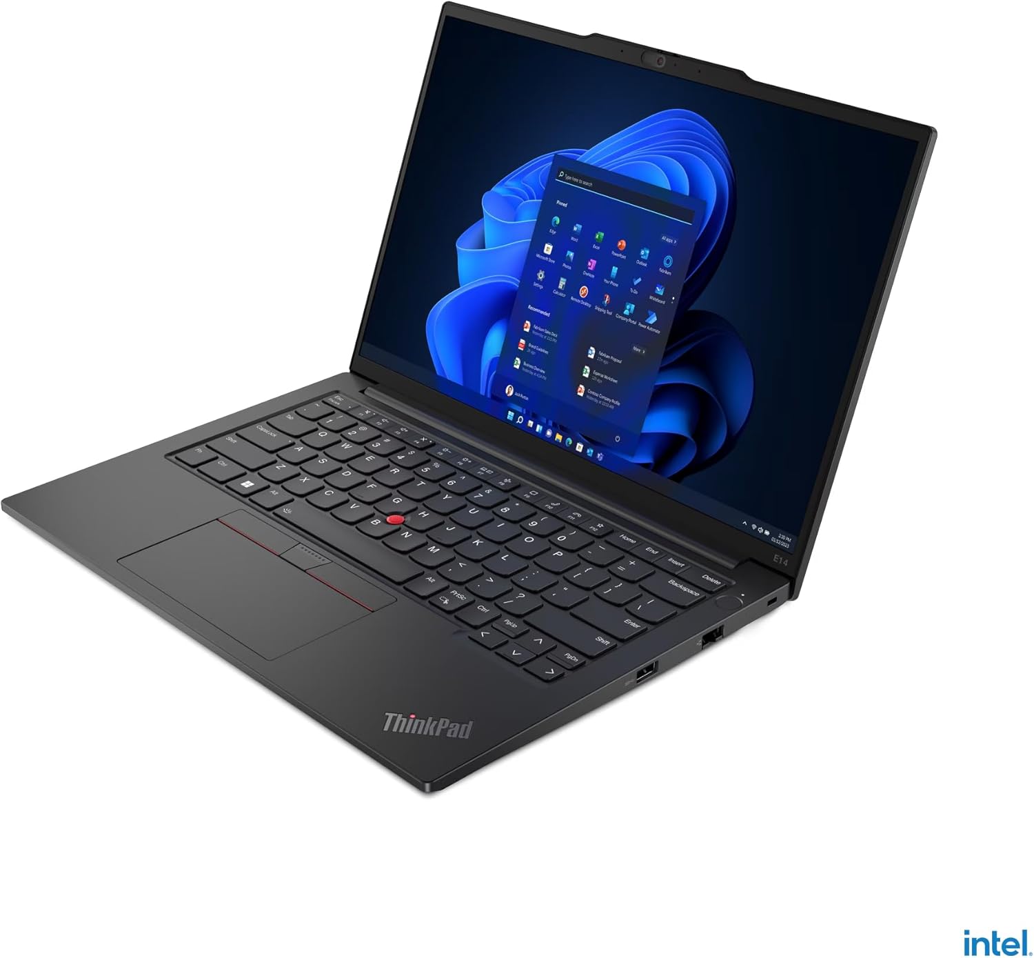 Lenovo Business Laptop ThinkPad E14 Gen 5 - FREE 8 in 1 HUB + Wireless Mouse + Bag + Antivirus + Mouse Pad | Intel Core i5-1335U, 16GB RAM - 512GB SSD, Nvidia 2GB Graphics, Windows 11 Pro (Upgrade)