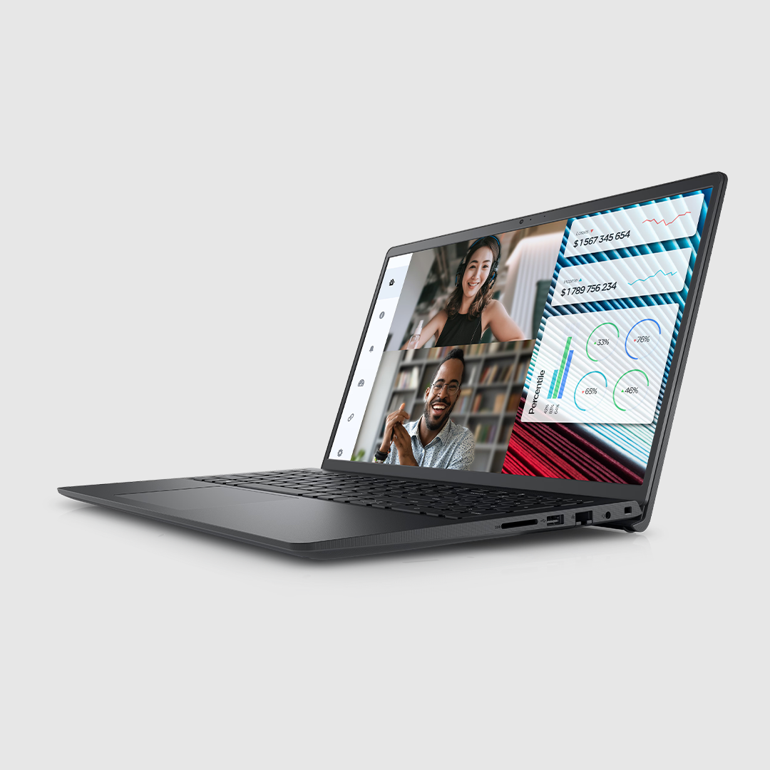 Dell Vostro 3520 Laptop - Includes External SSD 1TB + Wireless Mouse + Mouse Pad | 15.6" FHD, 12th Gen Intel Core i3-1215U, 8GB RAM, 512GB SSD, Win 11 Pro (Upgrade)