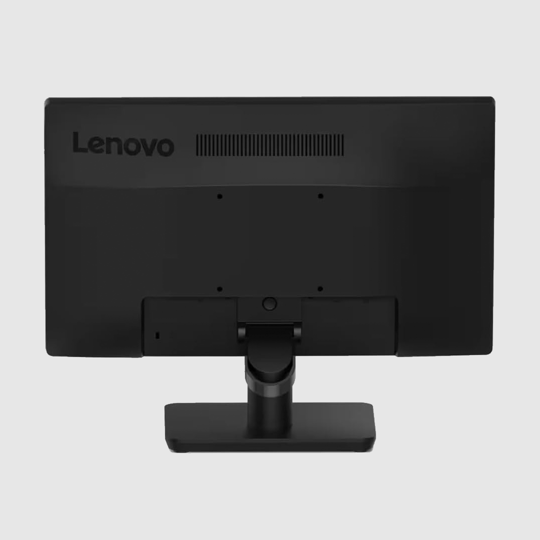 Lenovo 18.5" HD Monitor (D19-10) FREE Wired Keyboard + Mouse + Mousepad | Anti-glare, Slim Design, VGA Input