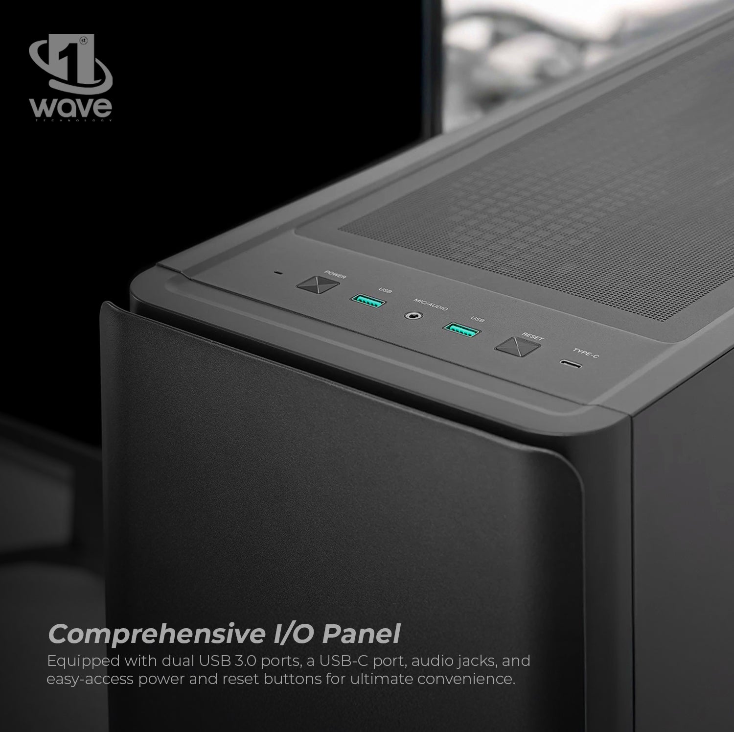 First Wave OfficeCore Business Desktop PC – 13th Gen Intel i7-13700 | DDR5 RAM | 1TB NVMe SSD + 1TB SATA SSD | WiFi | Windows 11 Pro | 3-Year Warranty | Includes MS Office & Keyboard & Mouse