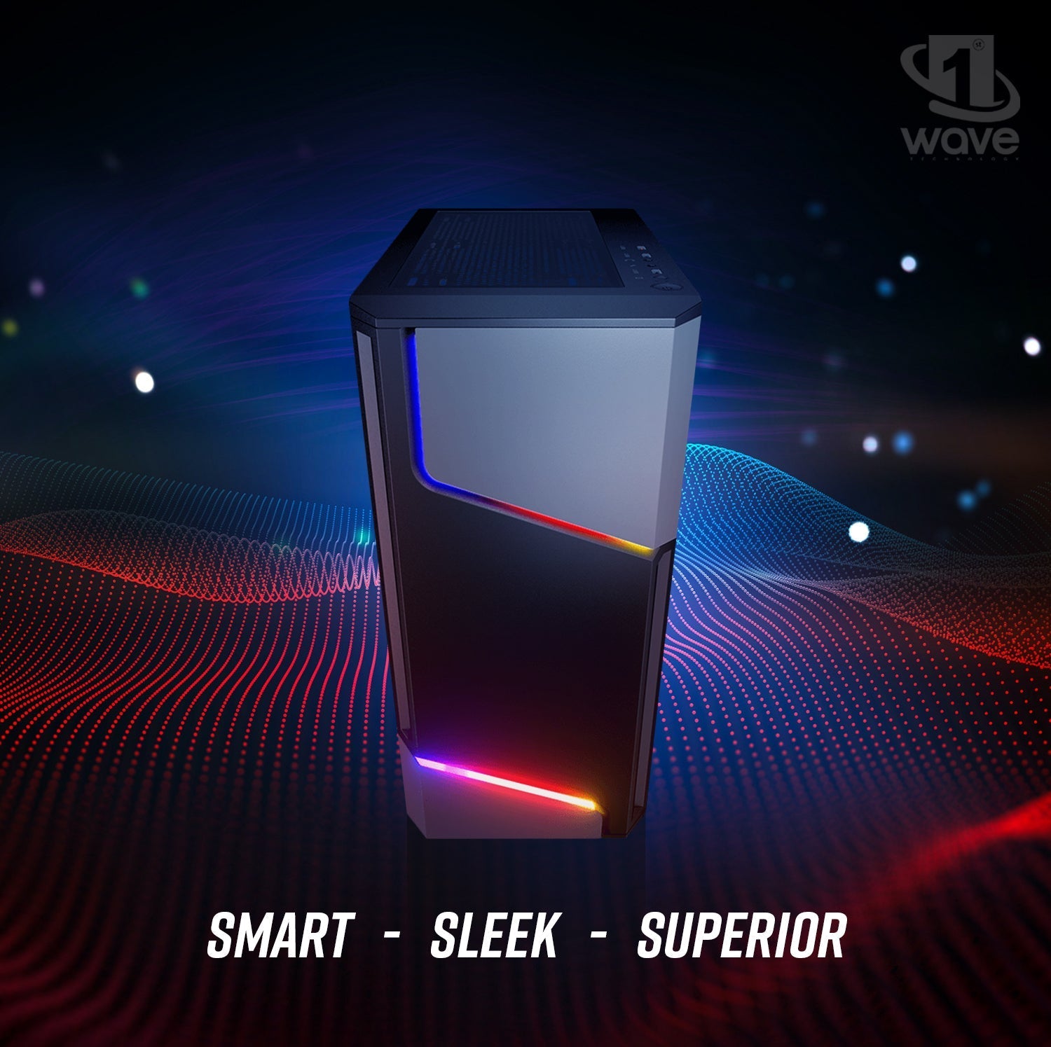 First Wave Taskform Business Desktop PC – 12th Gen Intel i5-12400, DDR5 RAM, 1TB NVMe SSD, WiFi, Windows 11 Pro, 3-Year Warranty, Includes Latest MS Office Home & Business, Keyboard & Mouse