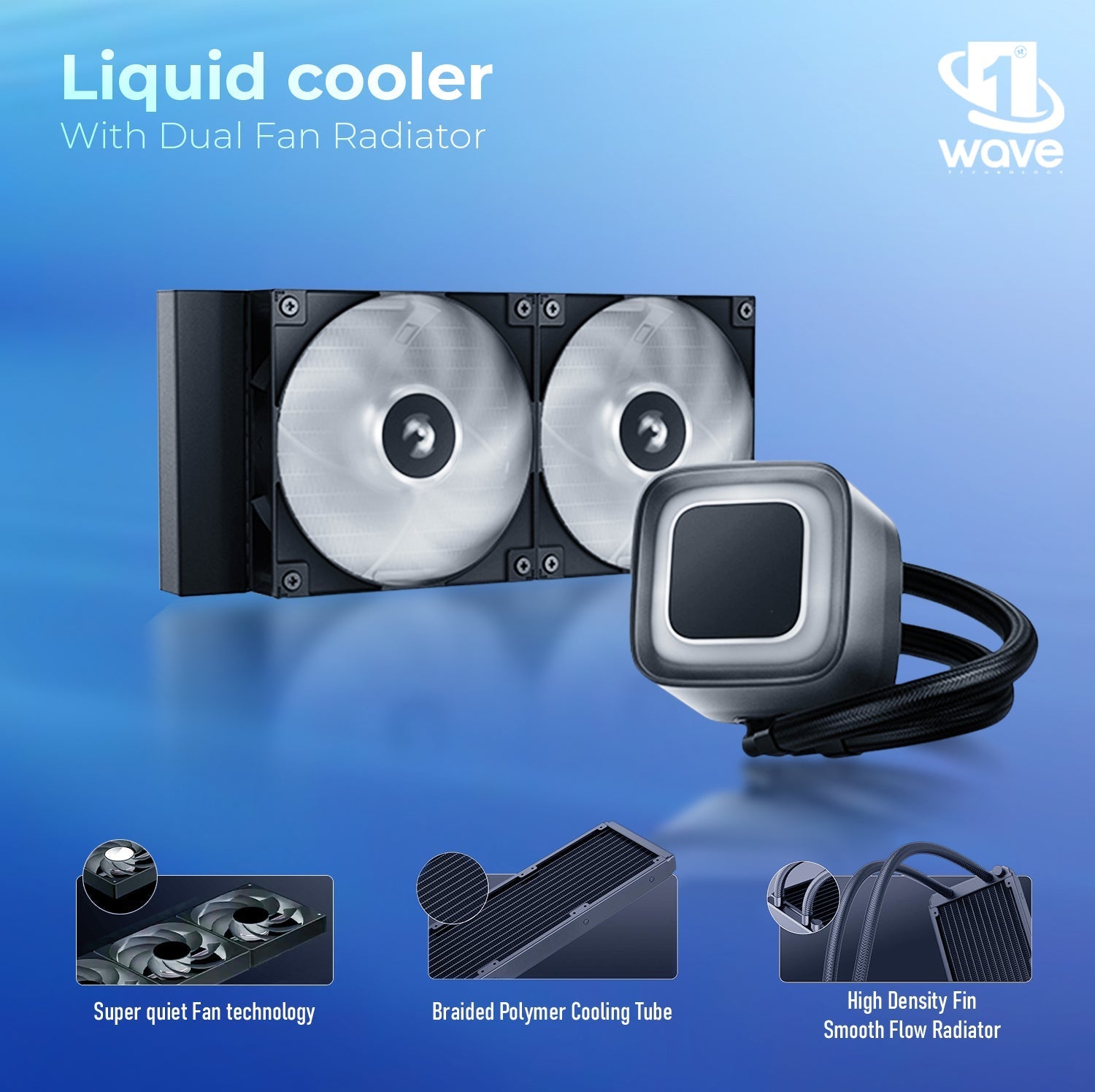 First Wave NeuralForge Workstation PC – Intel Core i5-14600KF, RTX 5060 Ti 8GB Graphics, DDR5 RAM, 2TB SSD (1TB NVMe Gen4 + 1TB SATA), WiFi, Liquid Cooling, Windows 11 Pro, 2Y Warranty