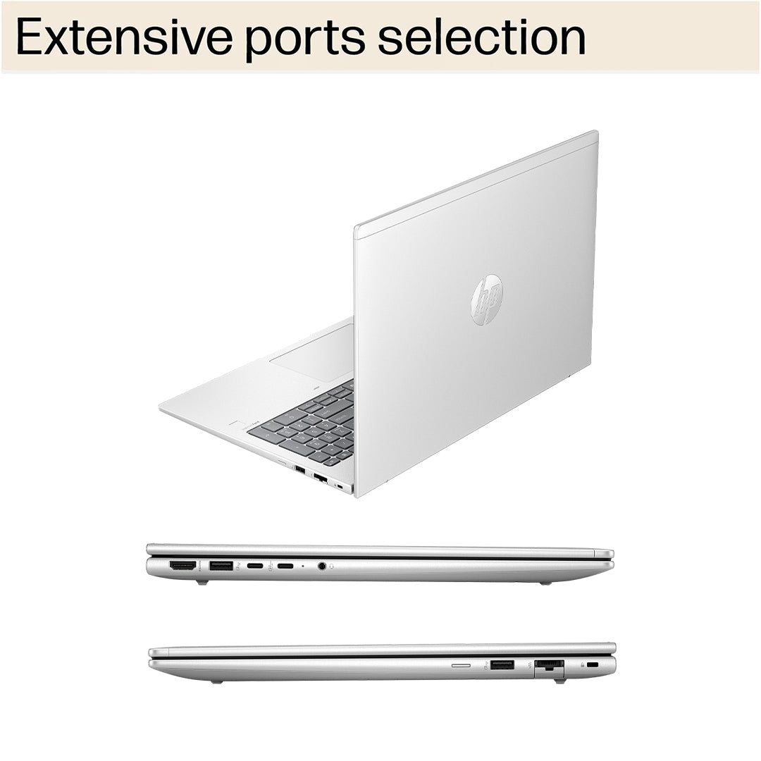 HP ProBook 460 G11 Business Laptop – Intel Core Ultra 7 | 16GB RAM | 512GB SSD | 16.1" Full HD Display | Backlit English Keyboard | Windows 11 Pro | with First Wave Workspace Bundle (Signature Desk Mat + Headset Stand + SlimGuard Sleeve) HP