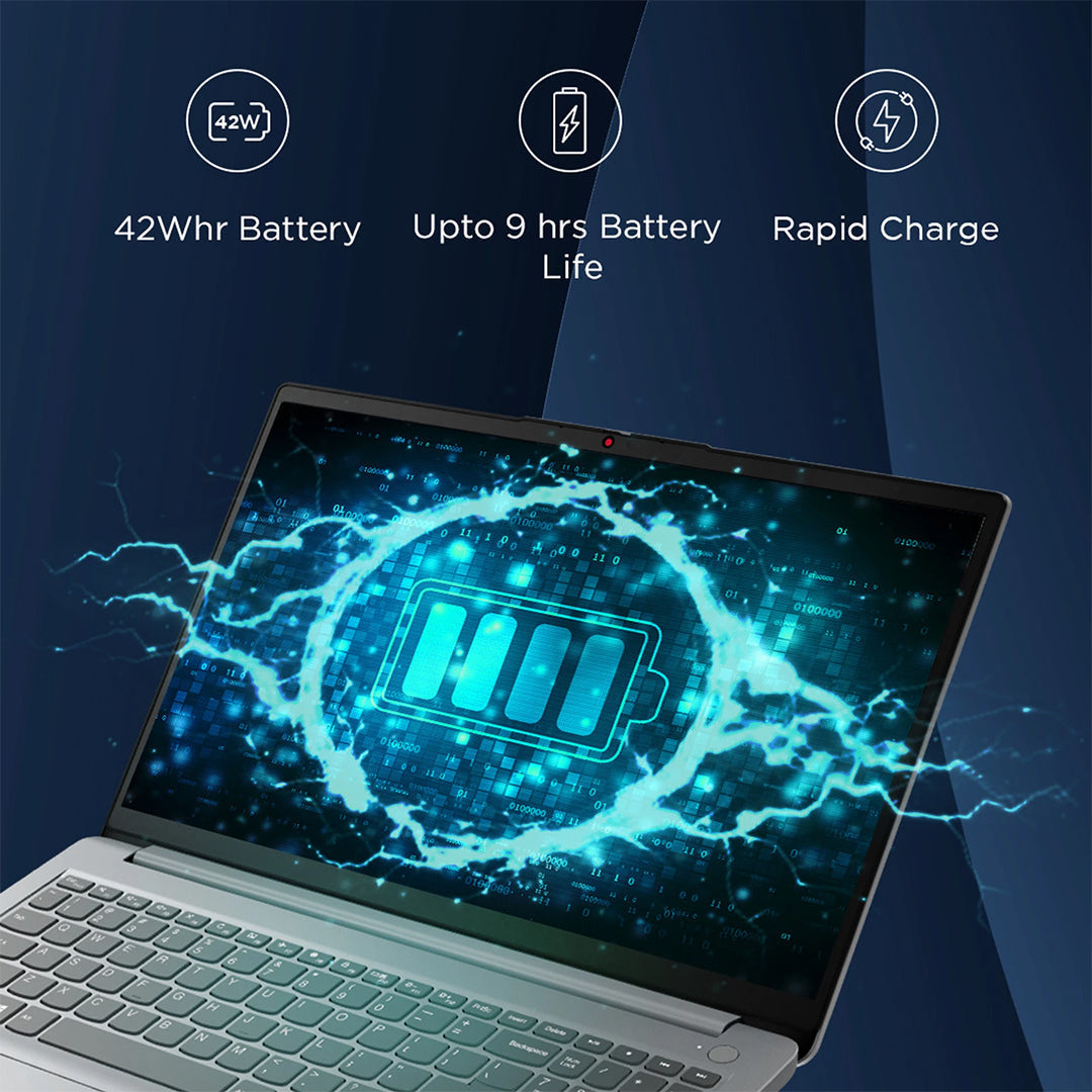 Lenovo IdeaPad 1 15IRU7 Laptop – Intel Core i5-1335U | 16GB RAM | 512GB SSD box and accessories