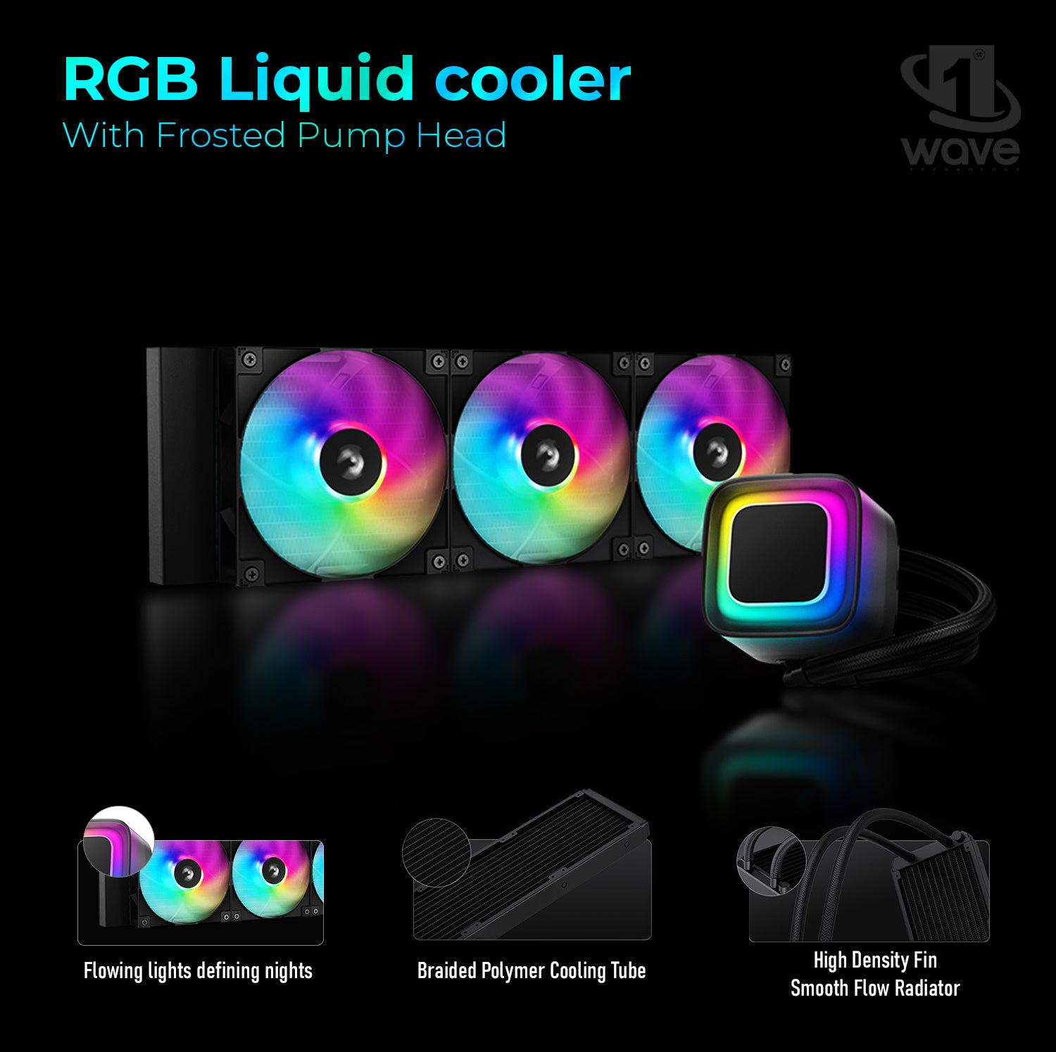 First Wave ApexHunter Gaming PC – 14th Gen Intel i9-14900KF, 16GB RTX 5070 Ti Graphics, DDR5 RGB RAM, 2TB SSD (1TB NVMe + 1TB SATA), WiFi, ARGB Cooling, Windows 11 Pro, 2Y Warranty