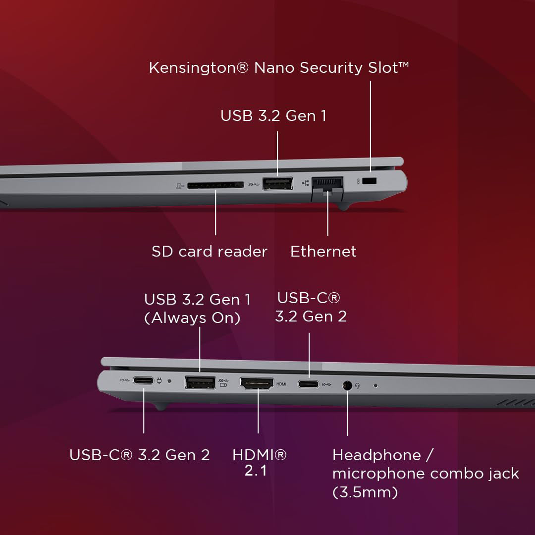 Lenovo ThinkBook 16 G8 Business Laptop – Intel Core 5 | 8GB RAM | 512GB SSD | 16" WUXGA Display box and accessories