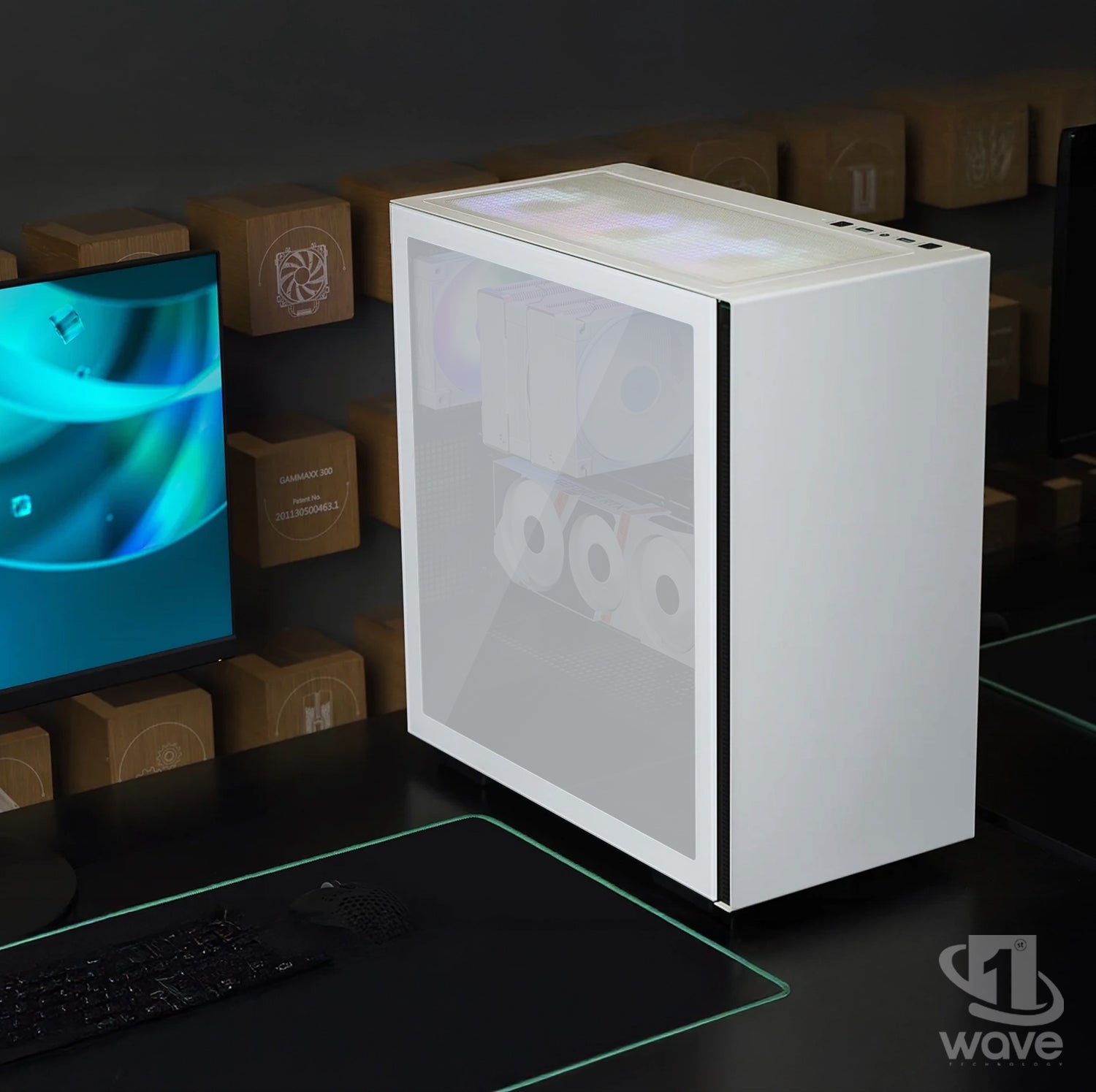 First Wave Archon U7 Workstation PC – CAD Edition – Intel Ultra 7-265KF, RTX 5070 12GB Graphics, DDR5 RAM, 2TB SSD (1TB NVMe Gen4 + 1TB SATA), WiFi, Windows 11 Pro, 2Y Warranty
