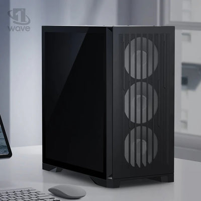 First Wave Machina Workstation PC – Content Creation Edition | Intel Core i9-14900KF | NVIDIA RTX 5070 Graphics | WiFi | Windows 11 Pro | Professional Creator Workstation | 2-Year Warranty