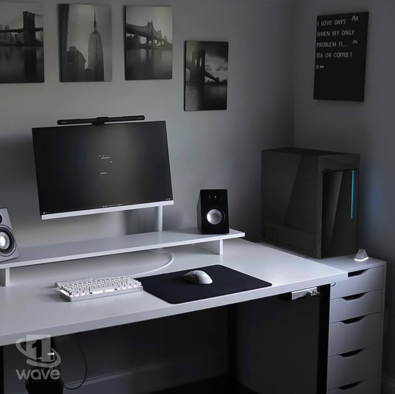 First Wave OfficeBot Business Desktop PC – 12th Gen Intel i7-12700 | DDR5 RAM | 1TB NVMe SSD + 1TB SATA SSD | WiFi | Windows 11 Pro | 3 Year Warranty | Includes MS Office & Keyboard & Mouse