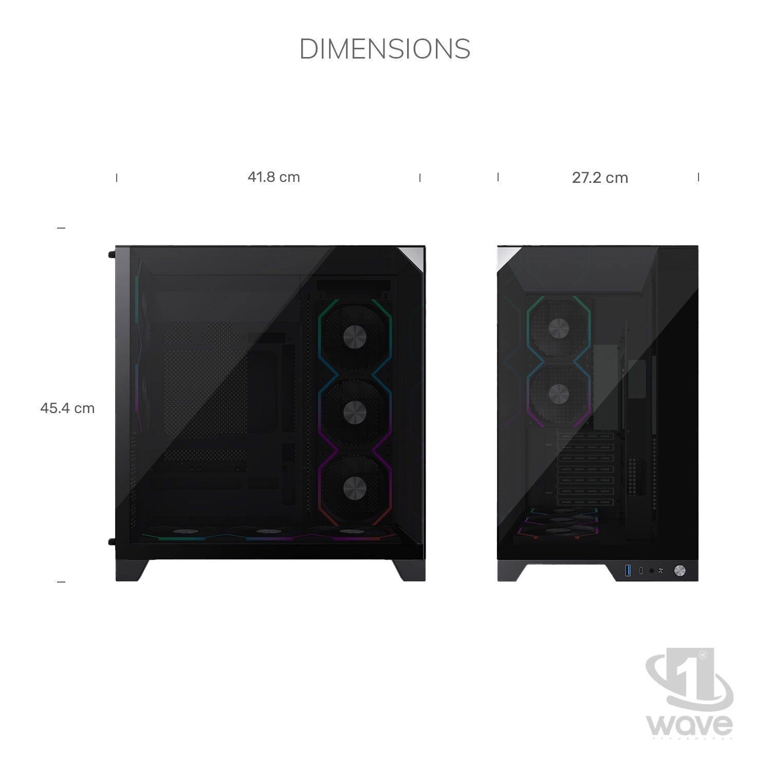 First Wave GlacierFire Gaming PC – Intel Core Ultra 9 - 285K, 16GB RTX 5070 Ti Graphics, DDR5 RGB RAM, 1TB NVMe SSD, WiFi, ARGB Cooling, Windows 11 Pro, 2Y Warranty