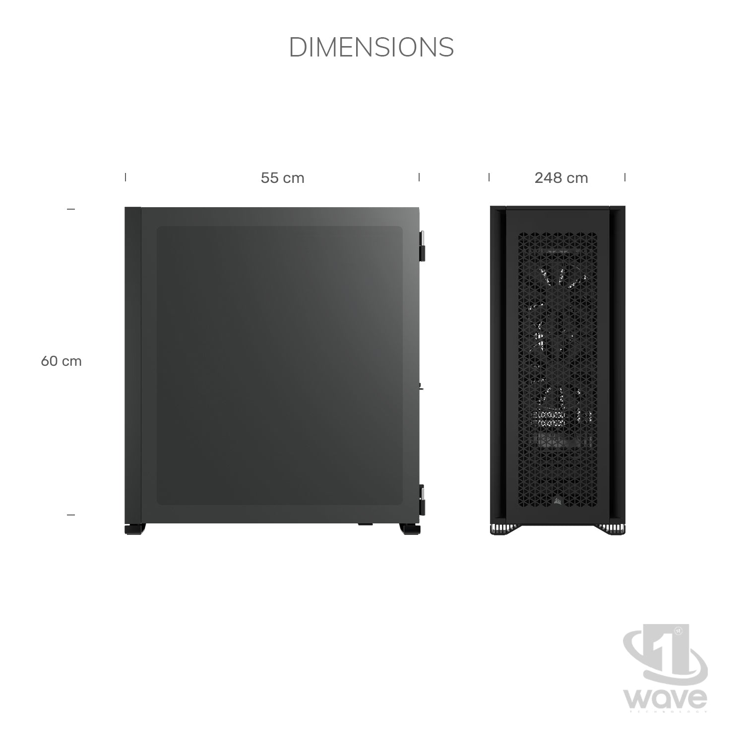 First Wave MindForge Workstation PC – Machine Learning Edition – AMD Ryzen 9 9900X 12-Core, RTX 24GB GDDR6 Graphics, DDR5 RAM, 2TB SSD(1TB NVMe SSD+1TB SATA), WiFi, Win 11 Pro, 2Y Wty