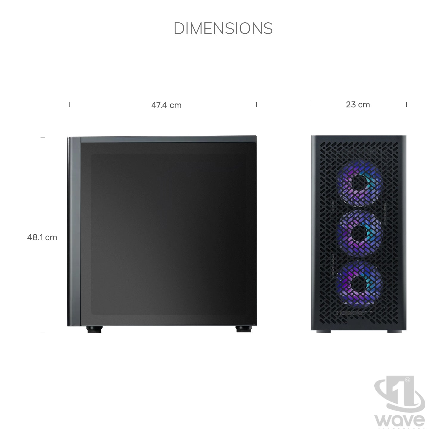 First Wave ModelX-9 Workstation PC – CAD Edition – AMD Ryzen 9 9900X, RTX 5070 Ti Graphics, DDR5 RAM, 2TB SSD (1TB NVMe Gen4 + 1TB SATA), WiFi, Windows 11 Pro, 2Y Warranty