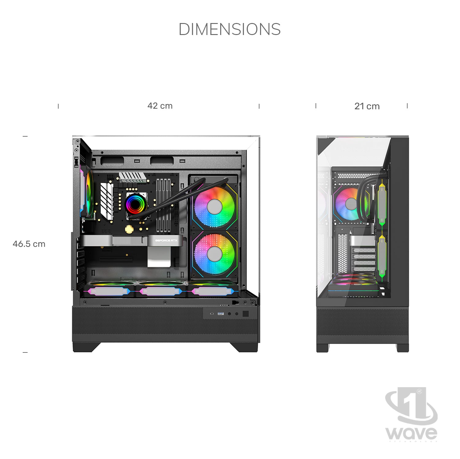 First Wave DarkPulse X7 Gaming PC – Intel Core Ultra 7 - 265KF, 16GB RTX 5060 Ti Graphics, DDR5 RGB RAM, 2TB SSD (1TB NVMe + 1TB SATA) , WiFi, ARGB Cooling, Windows 11 Pro, 2Y Warranty