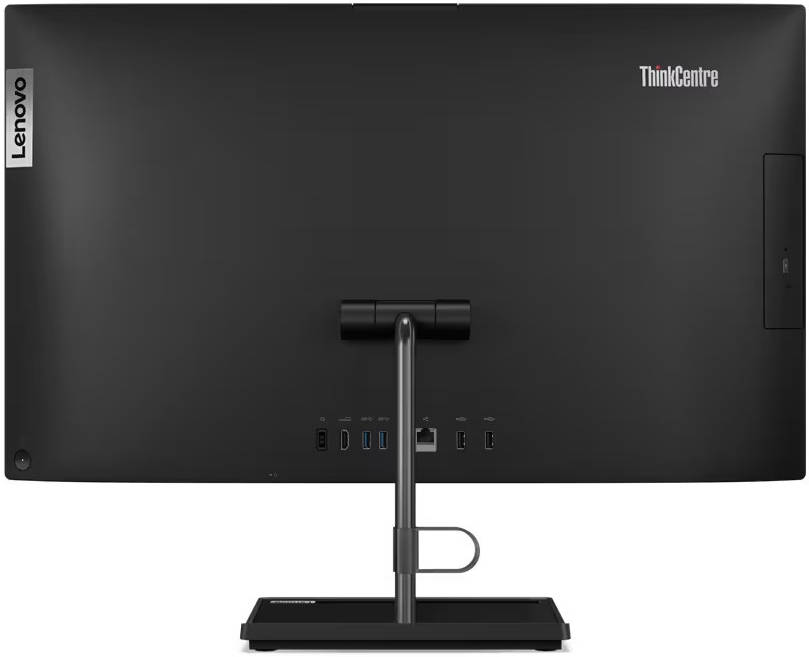 Lenovo ThinkCentre Neo 30a 24 AIO Desktop PC, 23.8" FHD IPS, Intel Core i5-12450H CPU, 8GB RAM, 256GB SSD, Intel UHD Graphics, USB Black Calliope Mouse & ENG(UK) K/B, FreeDOS, Black | 12CE009GUM