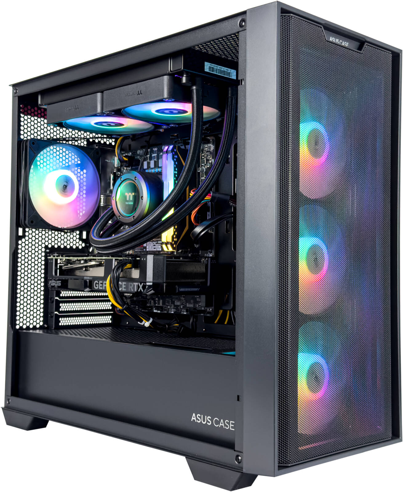 Budget Gaming PC - Intel Core i5-14400F 10 Cores 16 Threads, NVIDIA RTX 4060 Ti 8GB, 32GB DDR5 RAM 6400MHz, 1TB SSD Gen 4, 650W Bronze PSU, 240mm Liquid Cooler