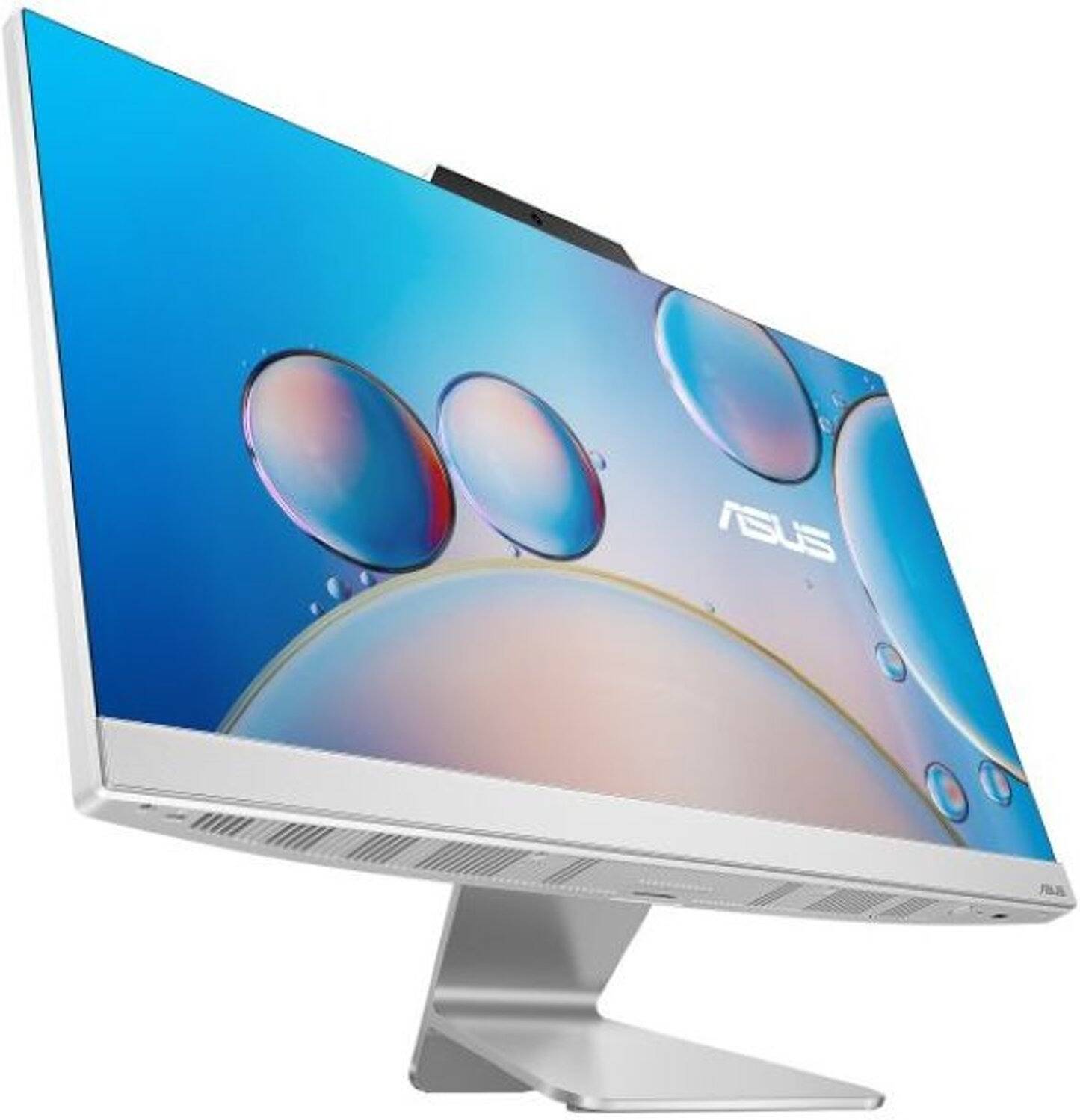 ASUS A3402WBAK All-In-One Desktop Computer, 24" FHD 16 9 Anti-Glare Display, Intel Core i7-1255U, 8GB RAM, 512GB SSD, Intel UHD Graphics, Free DOS, White | 90PT03G4-M06B30