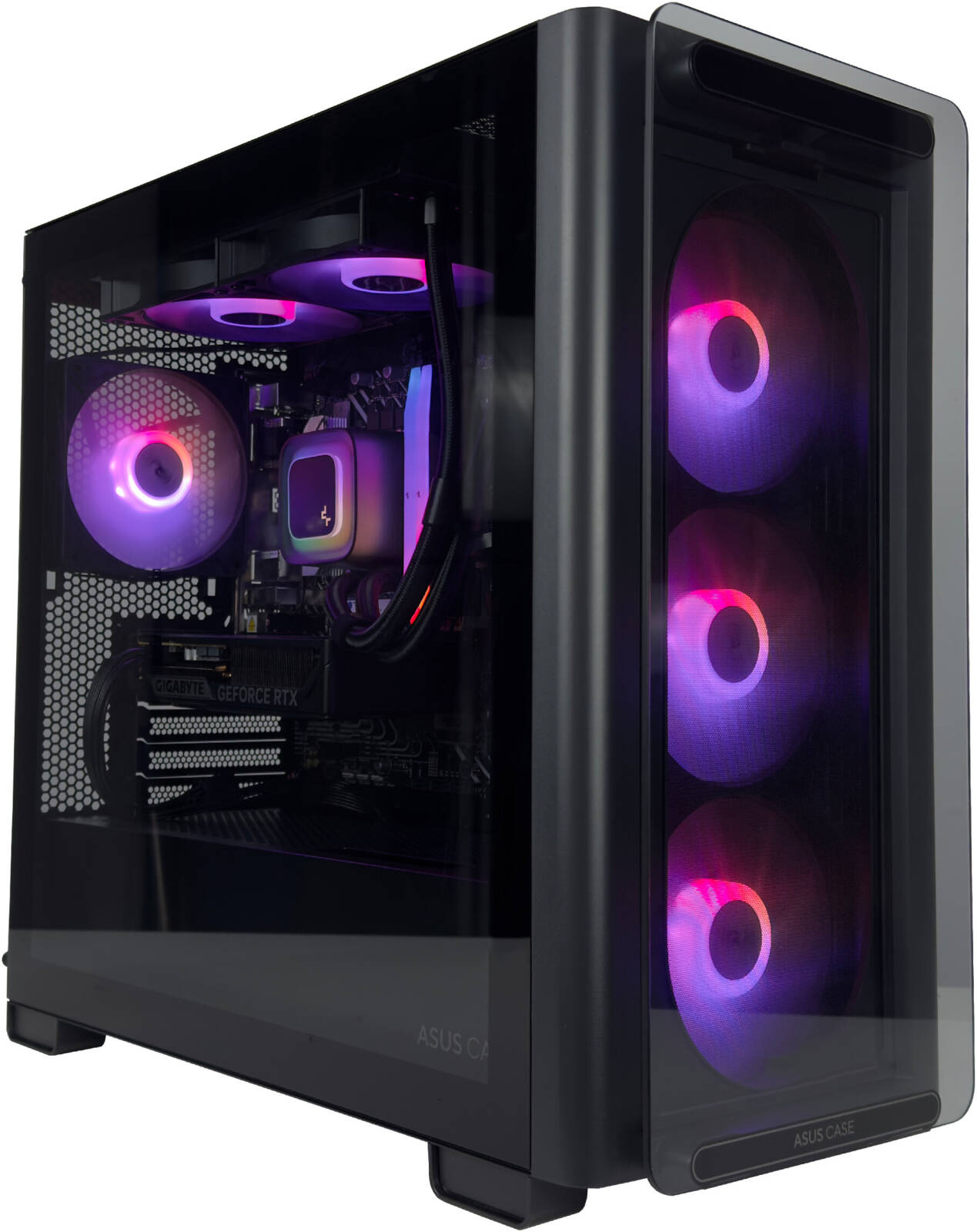 ApexLite Gaming PC - AMD Ryzen 7 5700X3D 8 Cores 16 Threads, NVIDIA RTX 4060 Ti 8GB, 32GB DDR4 RAM 3200MHz, 512GB SSD + 1TB HDD, 650W PSU, 240mm Liquid Cooler, Wi-Fi + BT