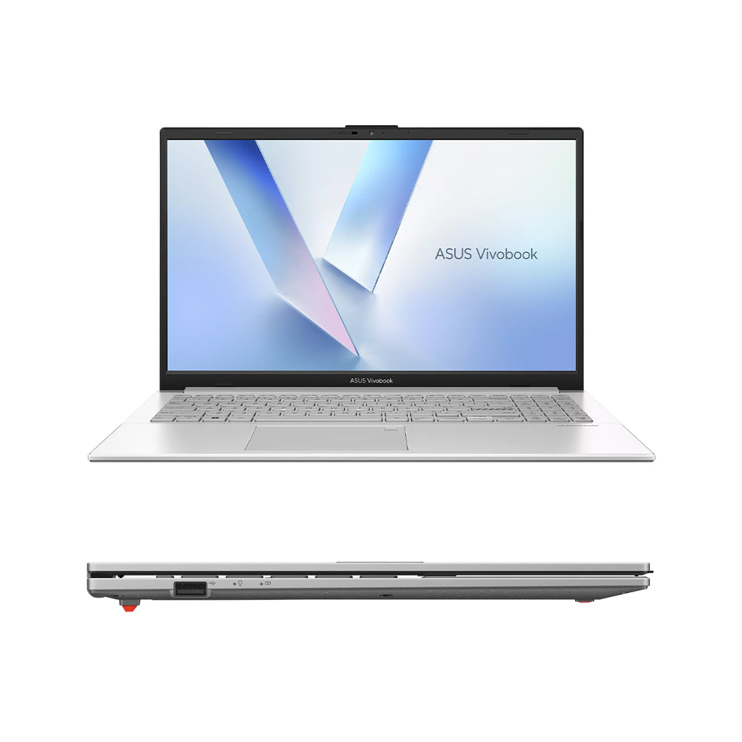 ASUS Vivobook Go 15 Laptop – Intel Core i3-N305, 8GB RAM, 256GB SSD, 15.6" FHD Display, Windows 11 | Includes Free First Wave Signature Mat, Headset Stand & SlimGuard Felt – Cool Silver
