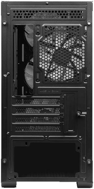 MSI MAG FORGE M100R Micro-ATX Gaming Case – 4x ARGB Fans, Tempered Glass Side Panel, High-Airflow Mesh Front, Mystic Light Sync, Tool-Free Design, USB 3.2 Gen1 Front I/O, Compact Yet Spacious PC Chassis