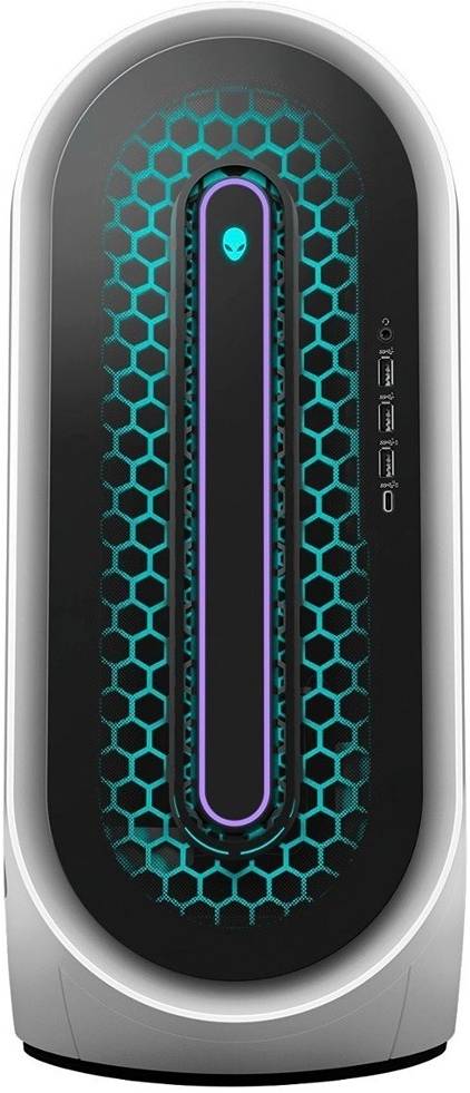 Dell Alienware Aurora R15 Gaming Computer, Intel Core i7-13700KF 3.4GHz, 32GB RAM, 1TB HDD + 512GB SSD,  RTX 4080 16GB GPU, Clear Side Panel, ENG-ARAB K/B & Mouse, Win11, White | AUR-R15-4080