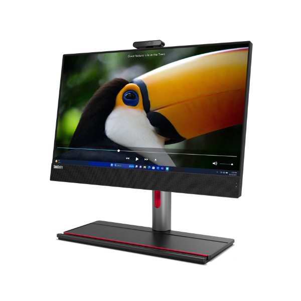 Lenovo ThinkCentre M90a Gen 5 AIO Desktop Computer, 23.8" Touch FHD IPS Display, Intel Core i7-14700, 16GB RAM, 512GB SSD, Intel UHD Graphic 770, USB ENG Keyboard & Mouse, Win11Pro, Black | 12SL0006GP