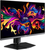MSI MAG 272QP QD-OLED X50 27" Gaming Monitor – 240Hz, 0.03ms Response, Quantum Dot OLED, FreeSync Premium, G-SYNC Compatible, Ergonomic Adjustable Stand, Frameless Design – Ultra-Fast Esports & Creator Display