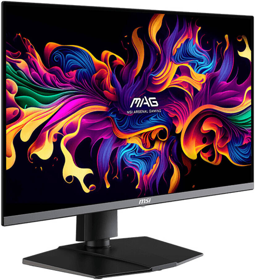 MSI MAG 272QP QD-OLED X50 27" Gaming Monitor – 240Hz, 0.03ms Response, Quantum Dot OLED, FreeSync Premium, G-SYNC Compatible, Ergonomic Adjustable Stand, Frameless Design – Ultra-Fast Esports & Creator Display