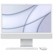 Apple iMac 24'' 4.5K Display PC, M1 Chip, 8C CPU, 8C GPU, 16C Neural Engine, 16GB DDR4 RAM, 1TB SSD, Gigabit Ethernet, Magic Mouse, English Keyboard, Touch ID, Silver | Z12R001DK / Z12Q001SB