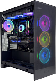 ZenithPulse Gaming PC - AMD Ryzen 7 7700X 8 Cores 16 Threads, AMD Radeon RX 6900 XT 16GB, 32GB DDR5 RAM 6000MHz, 1TB SSD Gen 4, 1000W 80 PLUS Gold PSU, 360mm Liquid Cooler, Wi-Fi + BT
