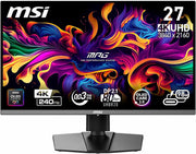 MSI MPG 272URX QD-OLED Gaming Monitor – 27" UHD (3840×2160) QD-OLED | 240Hz | 0.3ms | HDR | G-SYNC Compatible | Flat Display MSI