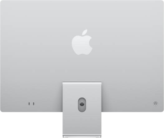 Apple iMac (2024) AIO Desktop Computer, 24" 4.5K Retina Standard Display, Apple M4 Chip with 8-Core CPU, 8-Core GPU, 16-Core Neural Engine, 24GB RAM, 512GB SSD, English Keyboard, Silver | Z1E2000L1