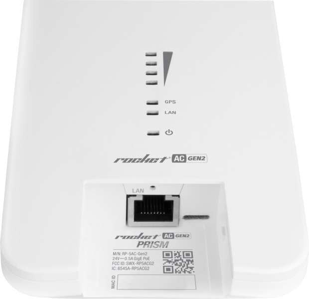 Ubiquiti RP-5AC-Gen2-EU – AirMax AC Rocket 5GHz High-Performance Wireless Access Point, Gigabit Ethernet, Long-Range Point-to-Point, Outdoor Weather-Resistant