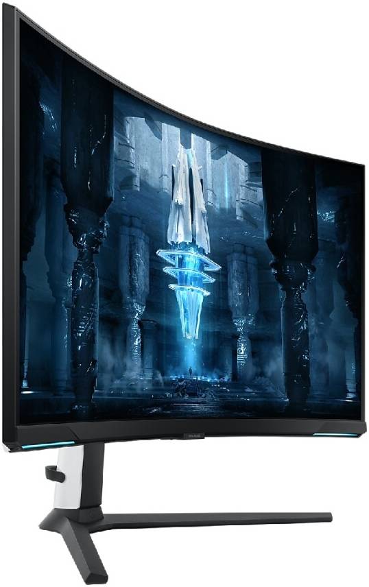 Samsung Odyssey Neo G8 32" 4K Curved Gaming Monitor – 3840x2160, 240Hz Refresh Rate, 1ms Response Time, Quantum HDR2000, Quantum Mini-LED, AMD FreeSync Premium Pro, CoreSync RGB Lighting, Model LS32BG850NMXUE